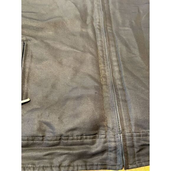Men’s Dockers Jacket Black Polyester - Size Large - Picture 8 of 12